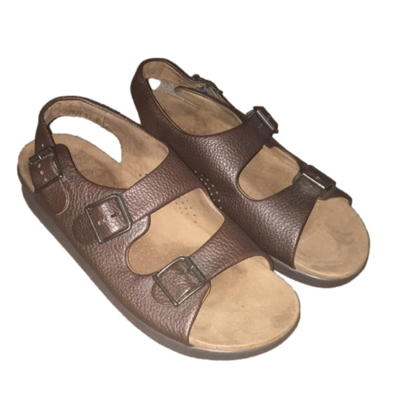 SAS Women's Leather Relaxed Walking Sandals